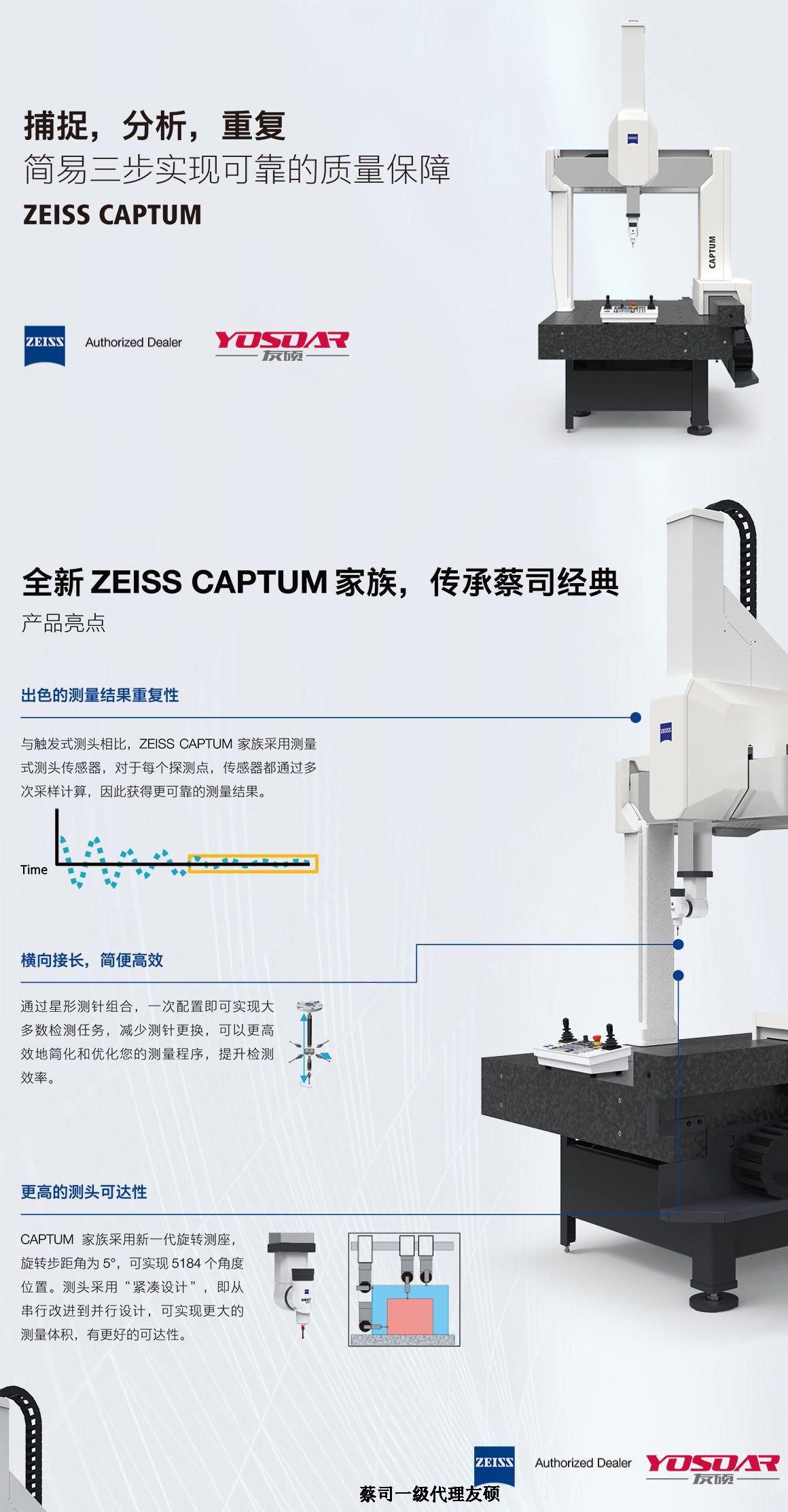 鄂尔多斯蔡司三坐标CAPTUM